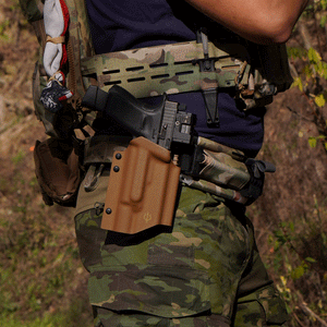 thor holster für Pistolen aus Kydex Material für Polizei, Militär und Sportschützen, IPSC. 