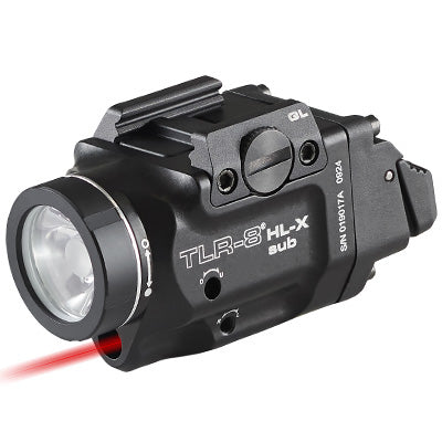 Streamlight TLR-8 HL-X sub USB Glock 43X/48 Waffenlicht + Laser