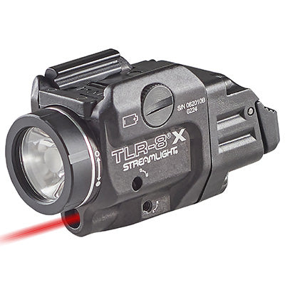 Streamlight TLR-8 X Weapon Light + Laser (69414)