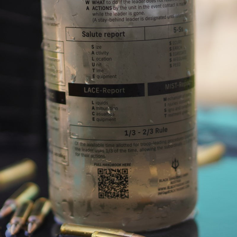 Nalgene US-Army Ranger Bottle – Black Trident® - Special Purpose Gear