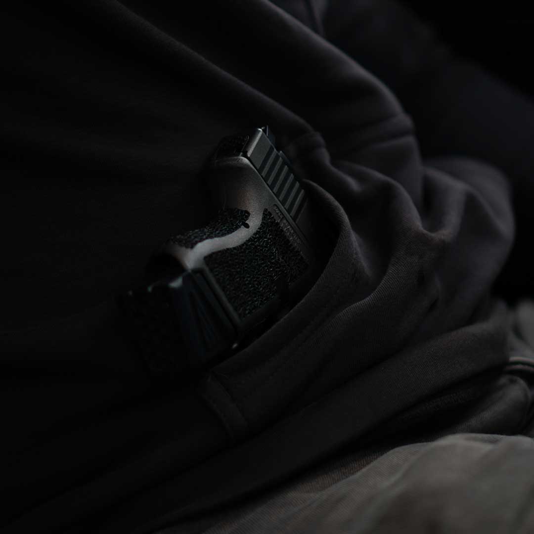 Black Trident® Covert Hoodie