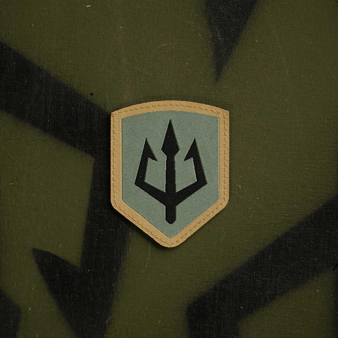 Black Trident® Stickers &amp;amp; Patches