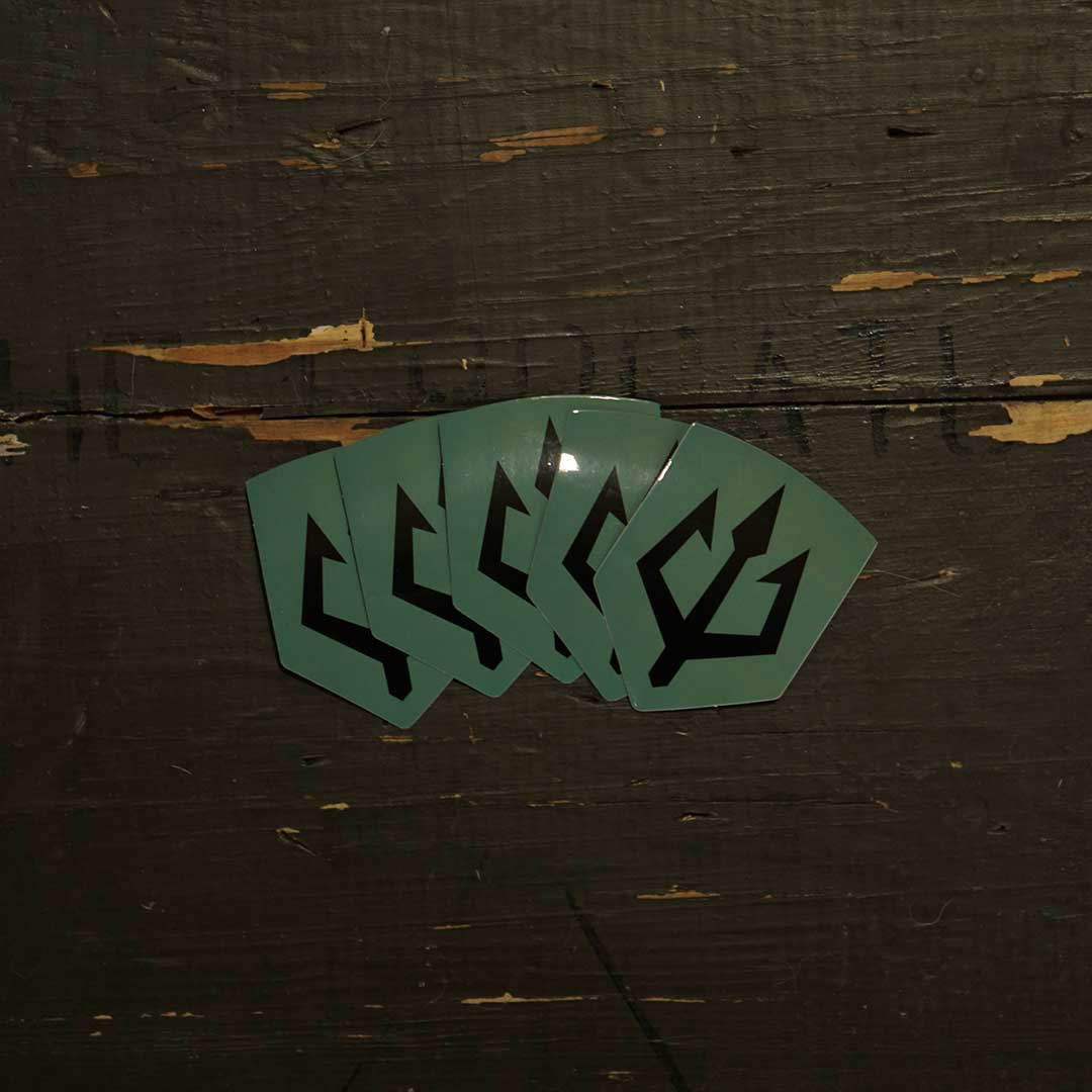 Dark Edition // Black Trident® Stickers &amp;amp; Patches