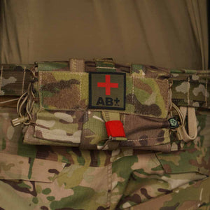 Black Trident® Blood Type Patches