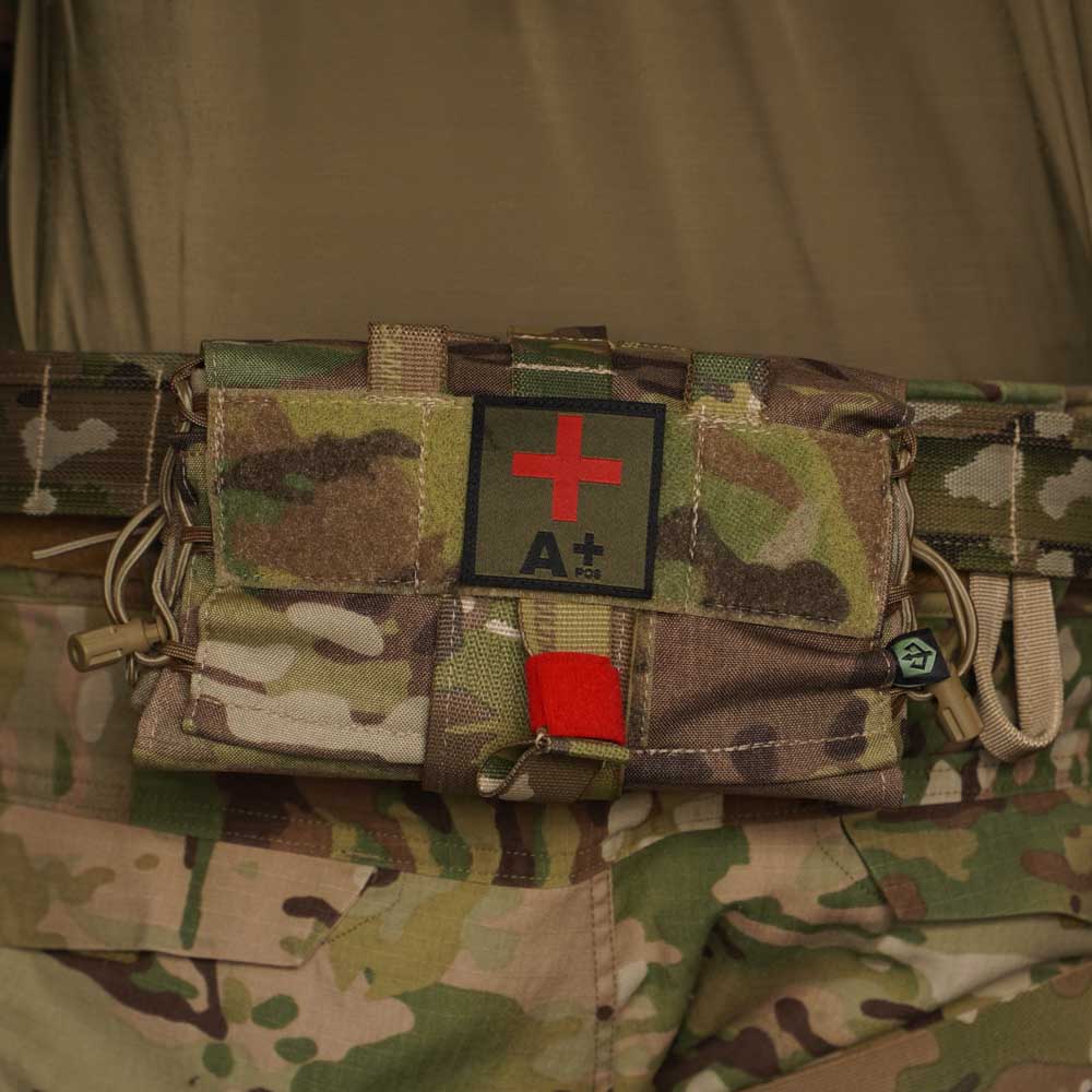 Black Trident® Blood Type Patches