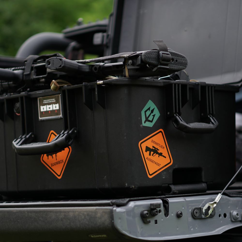 Danger Zone Stickers