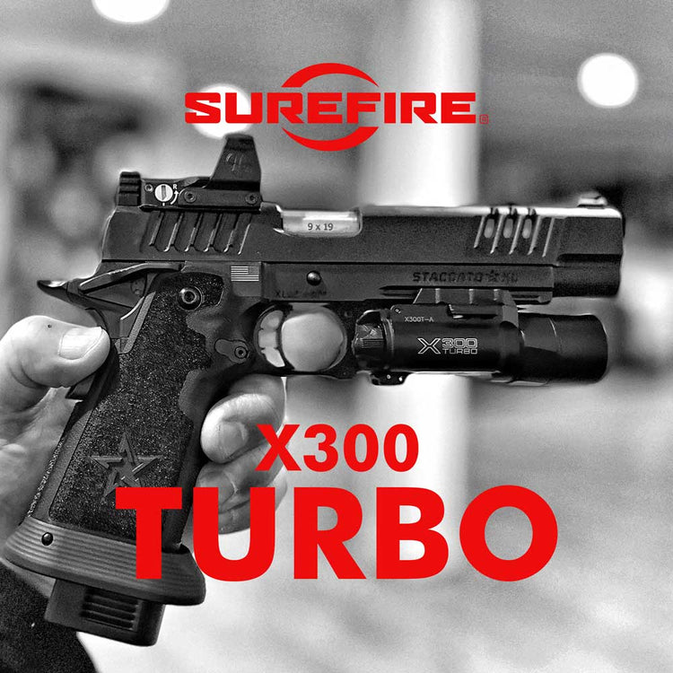 SUREFIRE X300 Turbo Pistolen Lichtmodul – Black Trident® - Special ...