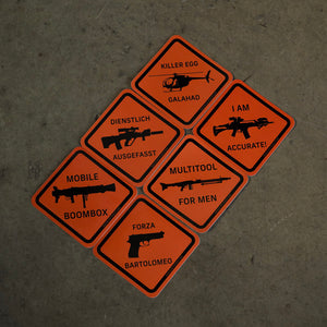 Danger Zone Sticker