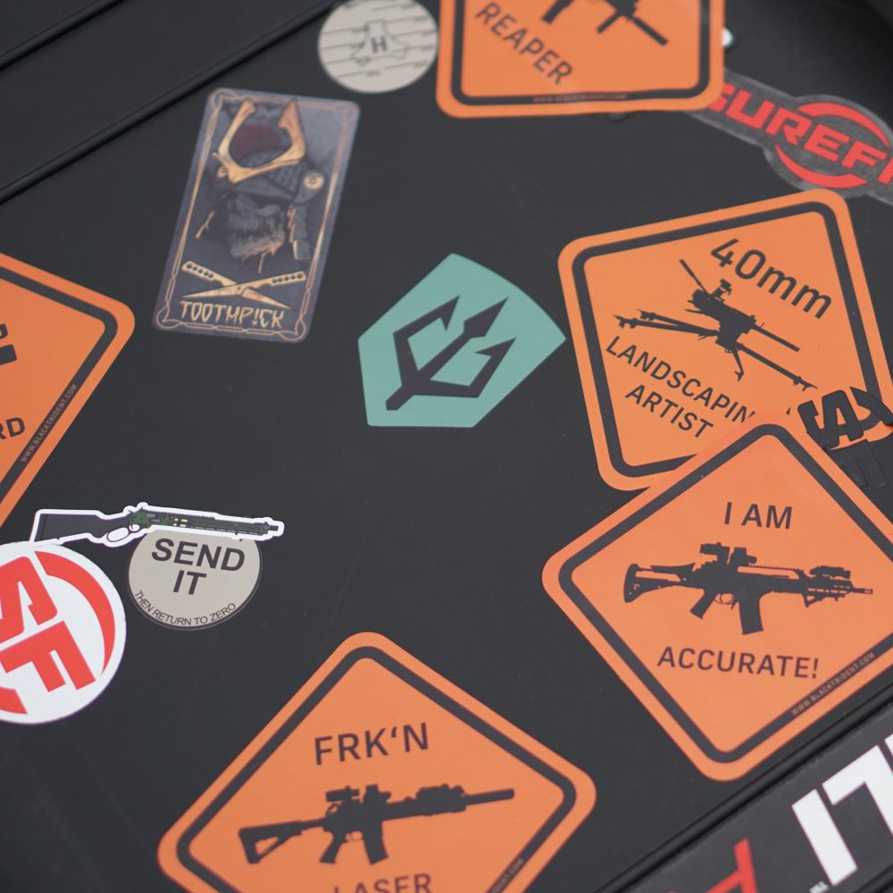 Danger Zone Stickers